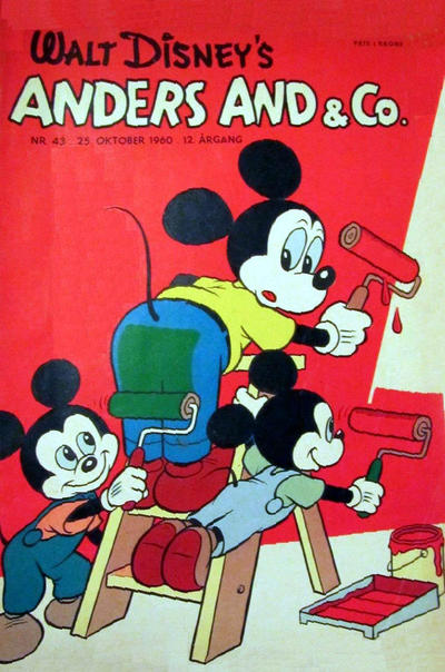 Cover for Anders And & Co. (Egmont, 1949 series) #43/1960