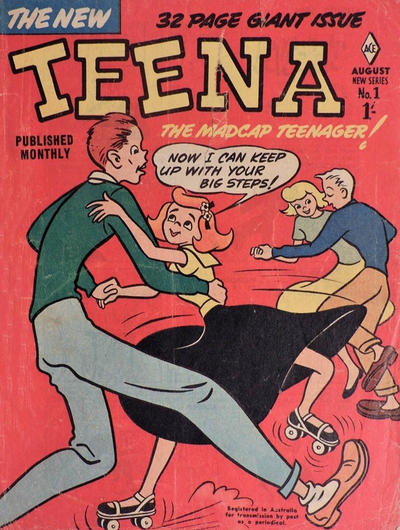 Cover for Teena the Madcap Teenager! (Magazine Management, 1956 series) #1