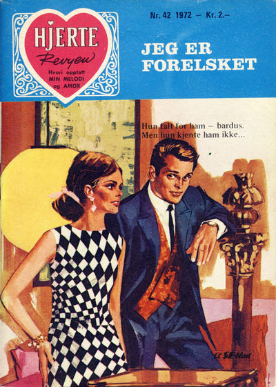 Cover for Hjerterevyen (Serieforlaget / Se-Bladene / Stabenfeldt, 1960 series) #42/1972