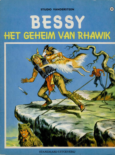 Cover for Bessy (Standaard Uitgeverij, 1954 series) #84 - Het geheim van Rhawik