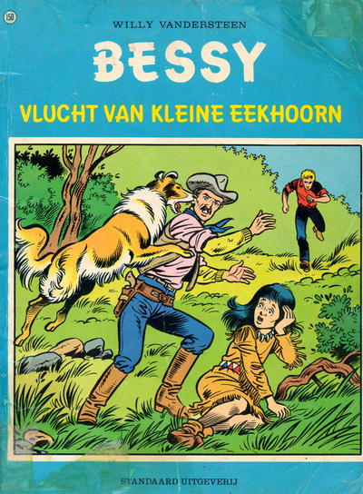 Cover for Bessy (Standaard Uitgeverij, 1954 series) #150 - Vlucht van Kleine Eekhoorn