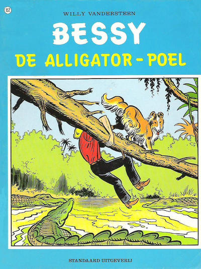Cover for Bessy (Standaard Uitgeverij, 1954 series) #152 - De alligator-poel