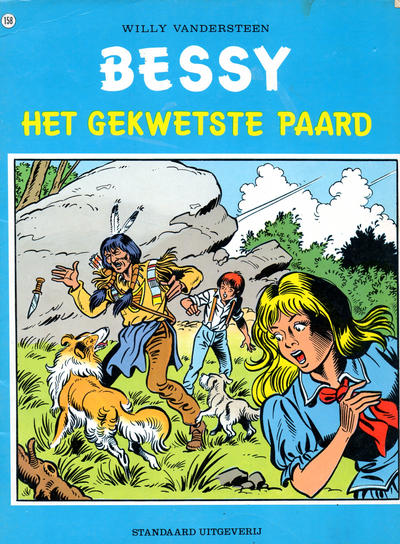 Cover for Bessy (Standaard Uitgeverij, 1954 series) #158 - Het gekwetste paard