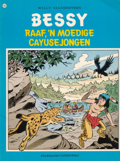Cover for Bessy (Standaard Uitgeverij, 1954 series) #162 - Raaf, 'n moedige Cayusejongen