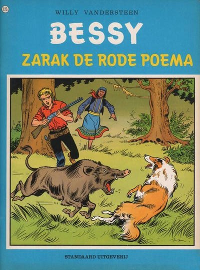 Cover for Bessy (Standaard Uitgeverij, 1954 series) #125 - Zarak de rode poema