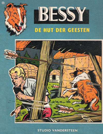 Cover for Bessy (Standaard Uitgeverij, 1954 series) #42 - De hut der geesten