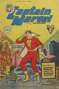 Cover Thumbnail for Captain Marvel Adventures (Cleland, 1946 series) #75