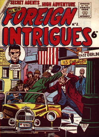 Cover Thumbnail for Foreign Intrigues (L. Miller & Son, 1956 series) #2