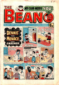 Cover Thumbnail for The Beano (D.C. Thomson, 1950 series) #1937