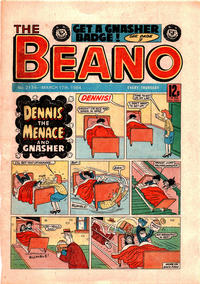 Cover Thumbnail for The Beano (D.C. Thomson, 1950 series) #2174
