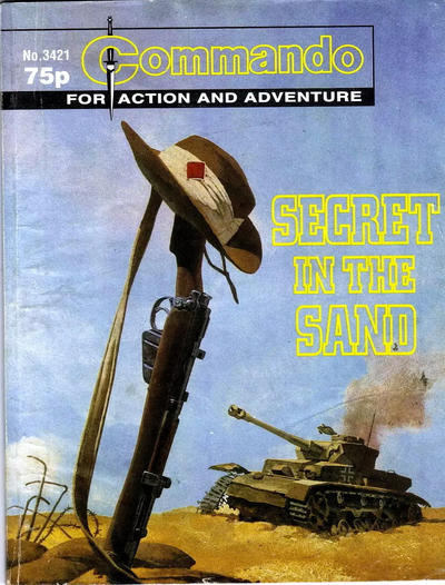 Cover for Commando (D.C. Thomson, 1961 series) #3421