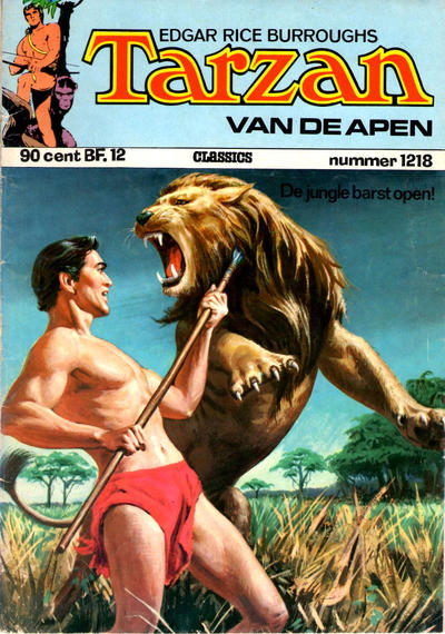 Cover for Tarzan Classics (Classics/Williams, 1965 series) #1218 [Herdruk 1972]