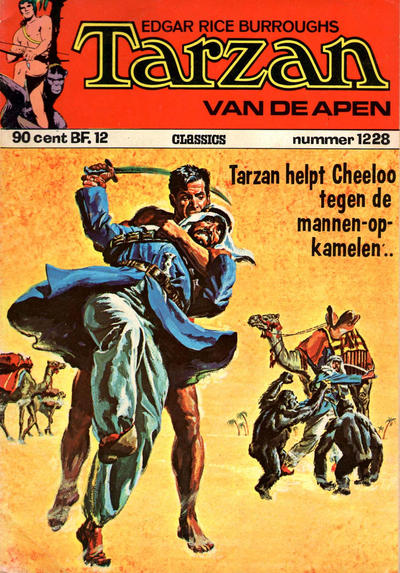 Cover for Tarzan Classics (Classics/Williams, 1965 series) #1228 [Herdruk 1973]
