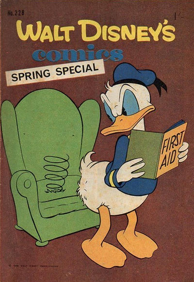 Cover for Walt Disney's Comics (W. G. Publications; Wogan Publications, 1946 series) #228