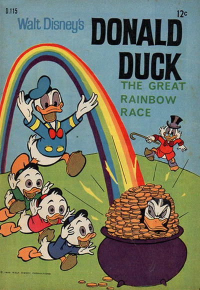 Cover for Walt Disney's Donald Duck (W. G. Publications; Wogan Publications, 1954 series) #115