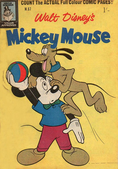 Cover for Walt Disney's Mickey Mouse (W. G. Publications; Wogan Publications, 1956 series) #67