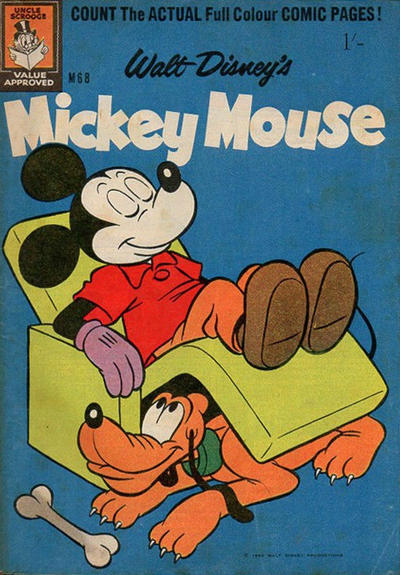 Cover for Walt Disney's Mickey Mouse (W. G. Publications; Wogan Publications, 1956 series) #68