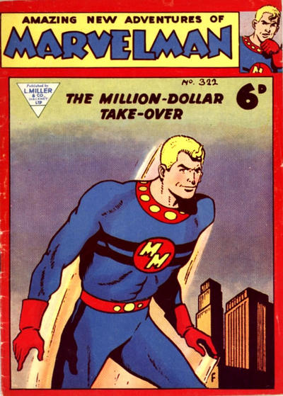 Cover for Marvelman (L. Miller & Son, 1954 series) #322