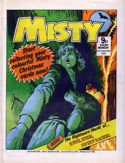 Cover for Misty (IPC, 1978 series) #2nd December 1978 [44]
