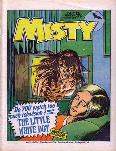 Cover for Misty (IPC, 1978 series) #27th January 1979 [51]