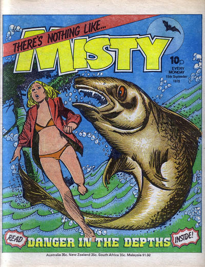 Cover for Misty (IPC, 1978 series) #15th September 1979 [84]