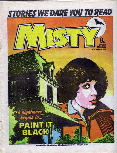 Cover for Misty (IPC, 1978 series) #18th March 1978 [7]