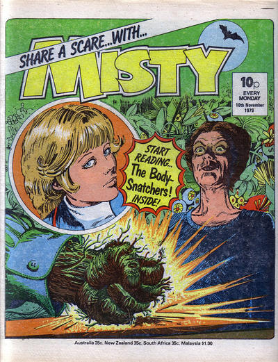 Cover for Misty (IPC, 1978 series) #10th November 1979 [92]