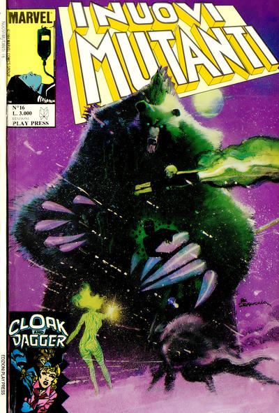 Cover for I Nuovi Mutanti (Play Press, 1989 series) #16