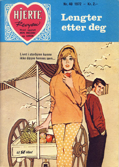 Cover for Hjerterevyen (Serieforlaget / Se-Bladene / Stabenfeldt, 1960 series) #40/1972