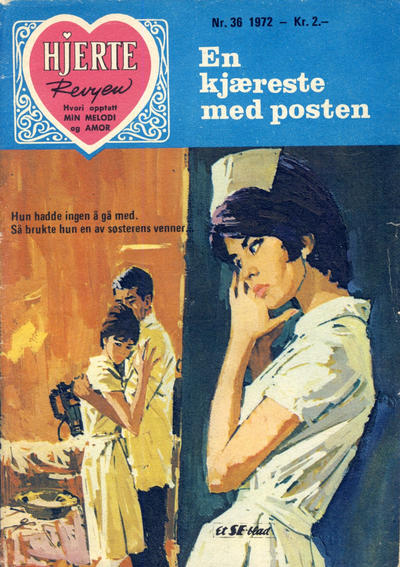 Cover for Hjerterevyen (Serieforlaget / Se-Bladene / Stabenfeldt, 1960 series) #36/1972