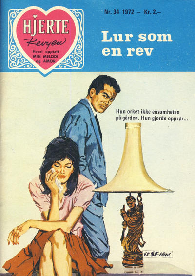 Cover for Hjerterevyen (Serieforlaget / Se-Bladene / Stabenfeldt, 1960 series) #34/1972