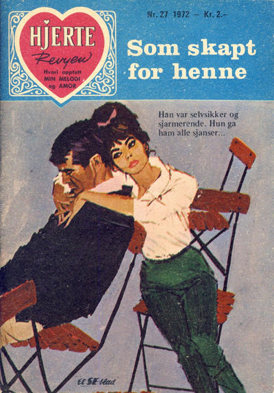 Cover for Hjerterevyen (Serieforlaget / Se-Bladene / Stabenfeldt, 1960 series) #27/1972