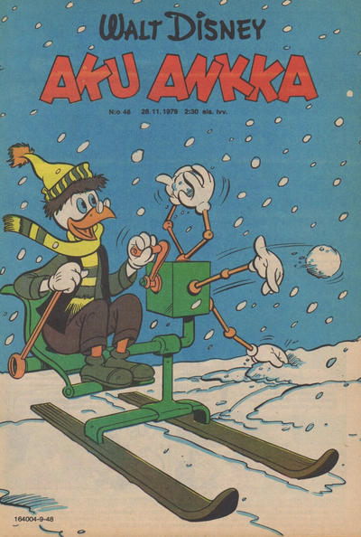 Cover for Aku Ankka (Sanoma, 1951 series) #48/1979