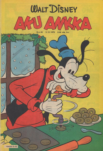 Cover for Aku Ankka (Sanoma, 1951 series) #49/1979
