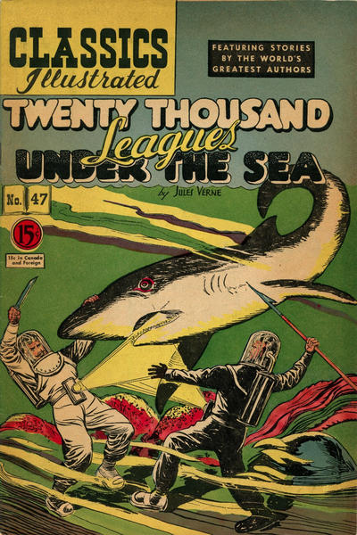 Cover for Classics Illustrated (Gilberton, 1948 series) #47