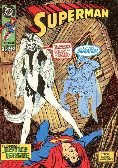 Cover for Superman (Egmont UK, 1988 series) #16