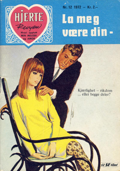 Cover for Hjerterevyen (Serieforlaget / Se-Bladene / Stabenfeldt, 1960 series) #12/1972