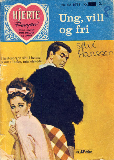 Cover for Hjerterevyen (Serieforlaget / Se-Bladene / Stabenfeldt, 1960 series) #52/1971