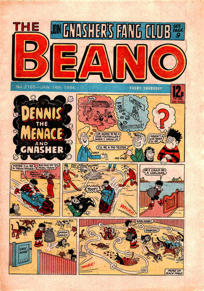 Cover for The Beano (D.C. Thomson, 1950 series) #2165