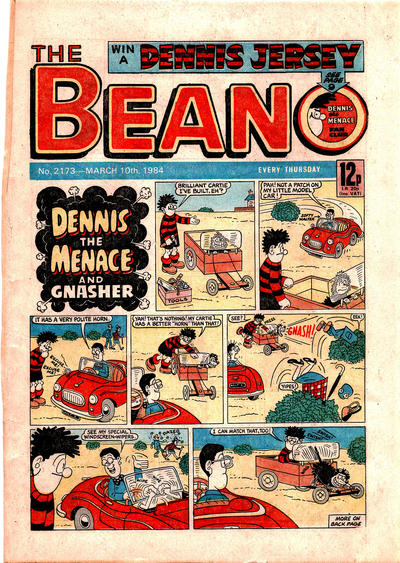 Cover for The Beano (D.C. Thomson, 1950 series) #2173