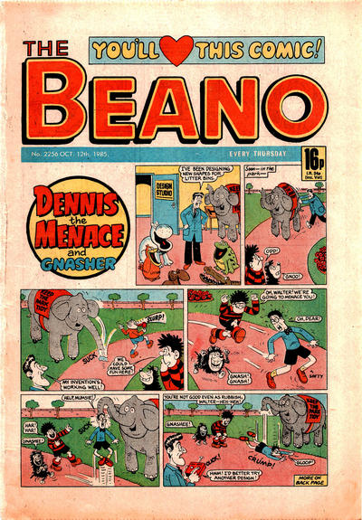 Cover for The Beano (D.C. Thomson, 1950 series) #2256