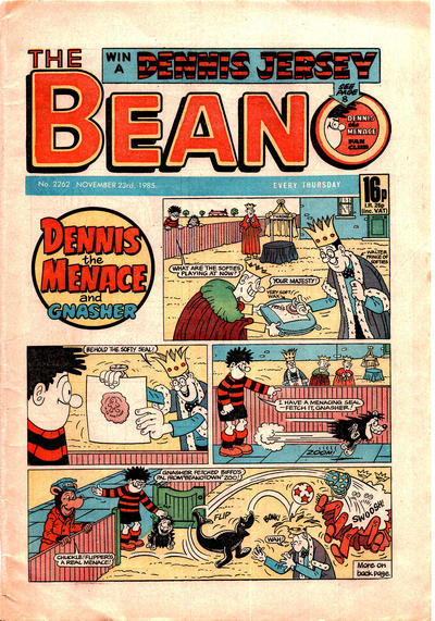 Cover for The Beano (D.C. Thomson, 1950 series) #2262