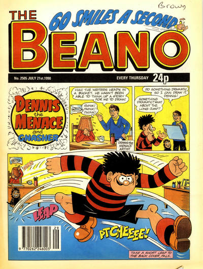 Cover for The Beano (D.C. Thomson, 1950 series) #2505