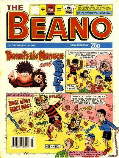 Cover for The Beano (D.C. Thomson, 1950 series) #2583