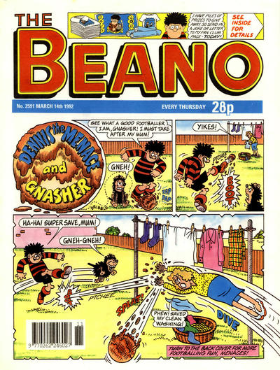 Cover for The Beano (D.C. Thomson, 1950 series) #2591