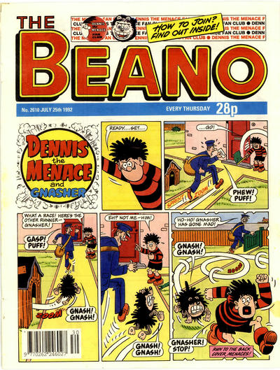 Cover for The Beano (D.C. Thomson, 1950 series) #2610