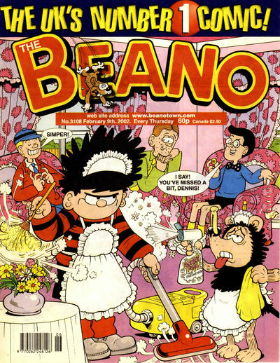 Cover for The Beano (D.C. Thomson, 1950 series) #3108