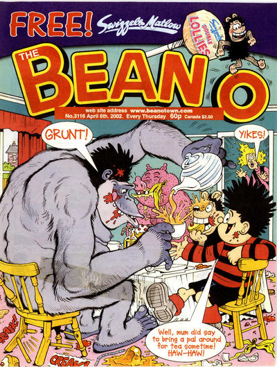 Cover for The Beano (D.C. Thomson, 1950 series) #3116