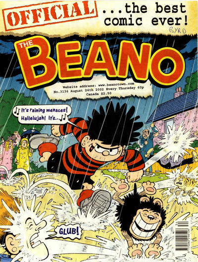 Cover for The Beano (D.C. Thomson, 1950 series) #3136
