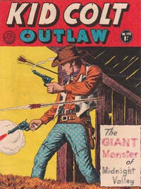 Cover Thumbnail for Kid Colt Outlaw (Horwitz, 1952 ? series) #135